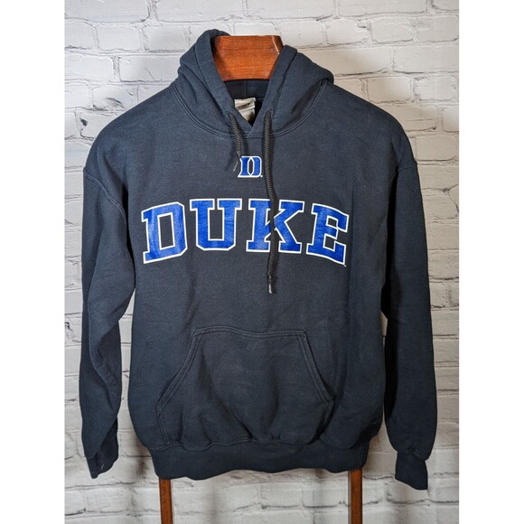 Duke Blue Devils Hoodie Men M Pull Over Sweater Adult Spell Out Logo - Picture 1 of 9